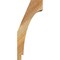 Ekena Millwork 4"W x 6"D x 14"H Imperial Rough Sawn Knee Brace, Western Red Cedar BRC04X06X14IMP00RWR - alternate 2